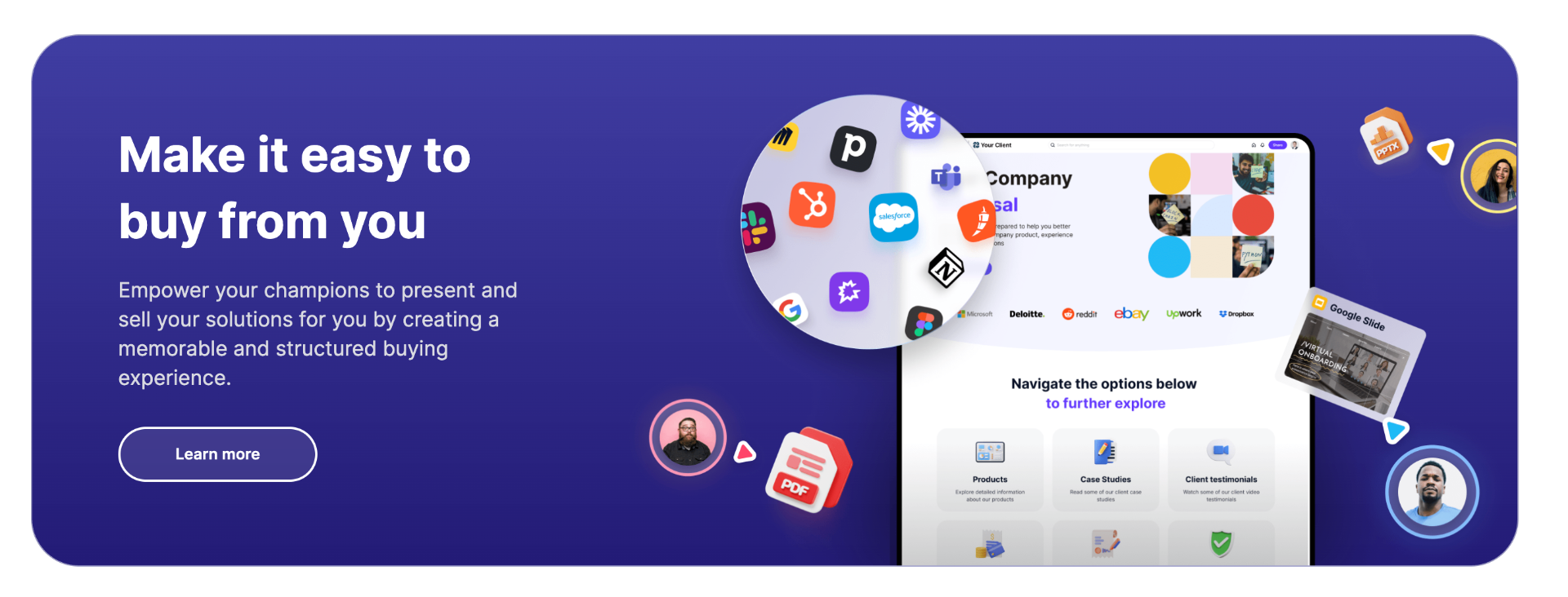 Make it easy to buy from you